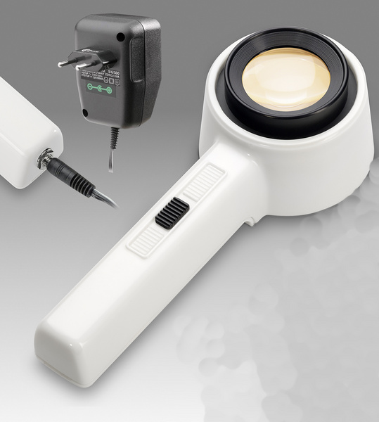 D 064 – LCH HPL 30 - Enclose hand-glass with light